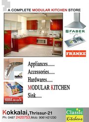 Modular Kichen in Thrissur-CLASSIC KITCHENS-0487 2420753, 9061421230.