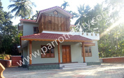 ​10 cent land with 1600 sq ft house for sale in Meenangadi. 