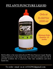 PFZ Anti Puncture Liquid only at  Rs 869 for 1Lt