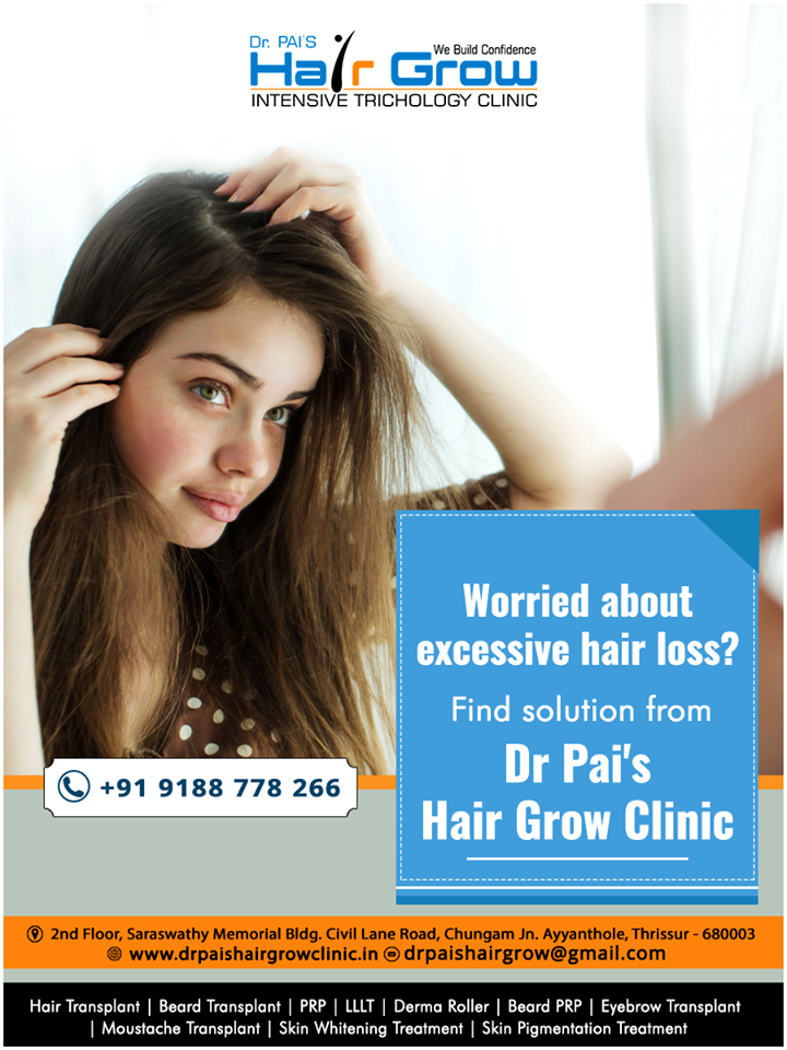 Hair loss clinic in Thrissur - Kerala - Health services, beauty services,  Kerala - 2793695