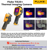 Fluke TiS20 Thermal Imaging Camera - Sinetec Automation Pvt Ltd