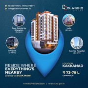 apartments for sale in kochi/Classic Homes