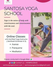Best  yoga school in kerala|SantosaYoga
