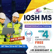  Green World Group offer IOSH MS Training Course 