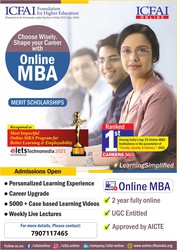 Join the No 1 Online MBA Program in India !!