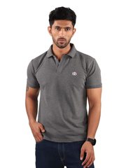  Shop Dark Grey Polo T Shirts For Men Only in ₹364